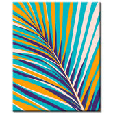 Painting by Numbers Abstract Palm Leaf